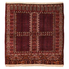 Turkmen Bokara Square-shaped Rug