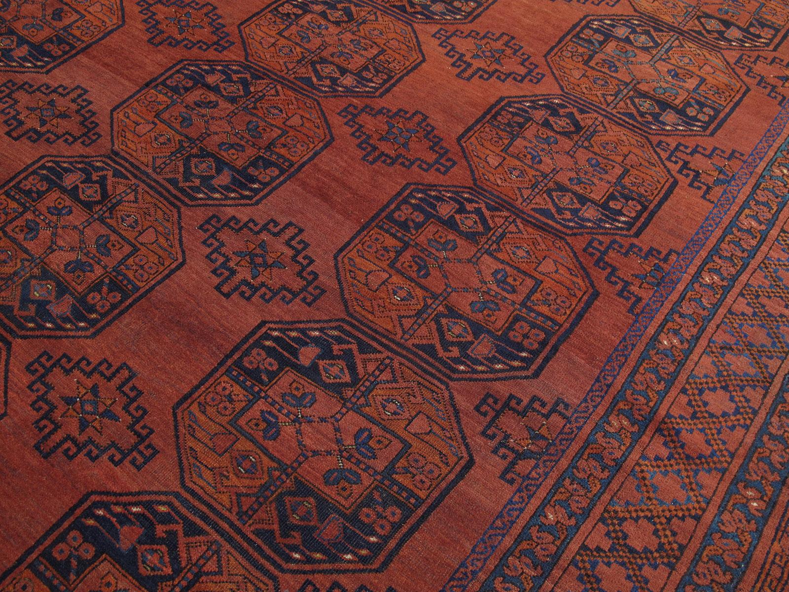 Central Asian Turkmen Main Carpet 'DK-114-1'