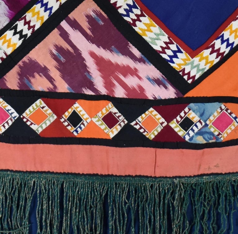Turkmen Patchwork, Applique Panel For Sale at 1stDibs