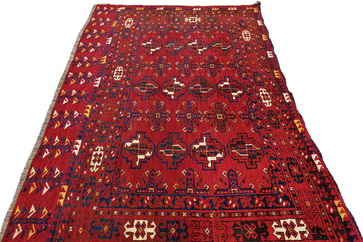 Turkmenischer Teppich Tekke Chuval (Spätes 19. Jahrhundert) im Angebot