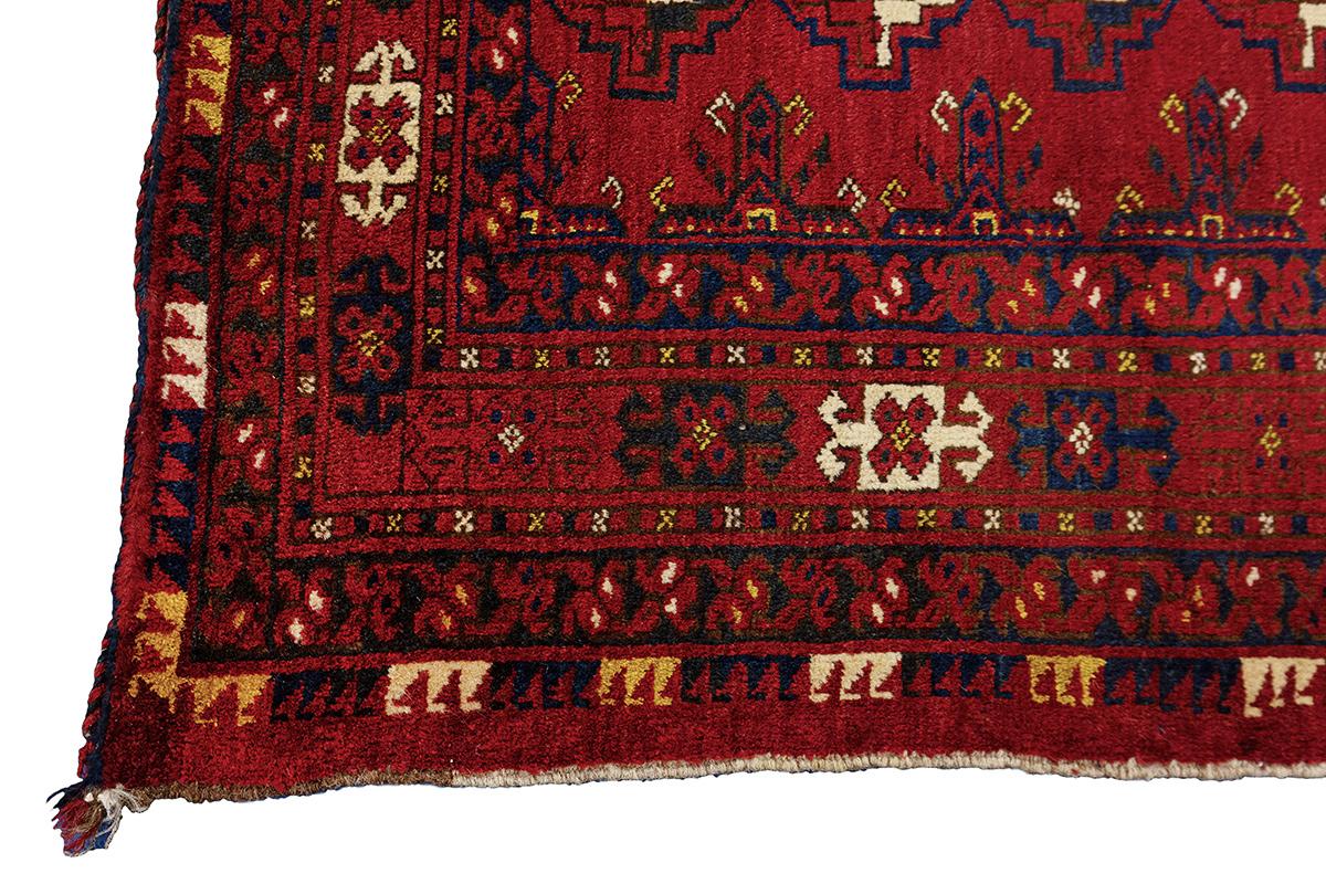 Turkmenischer Teppich Tekke Chuval im Angebot 1