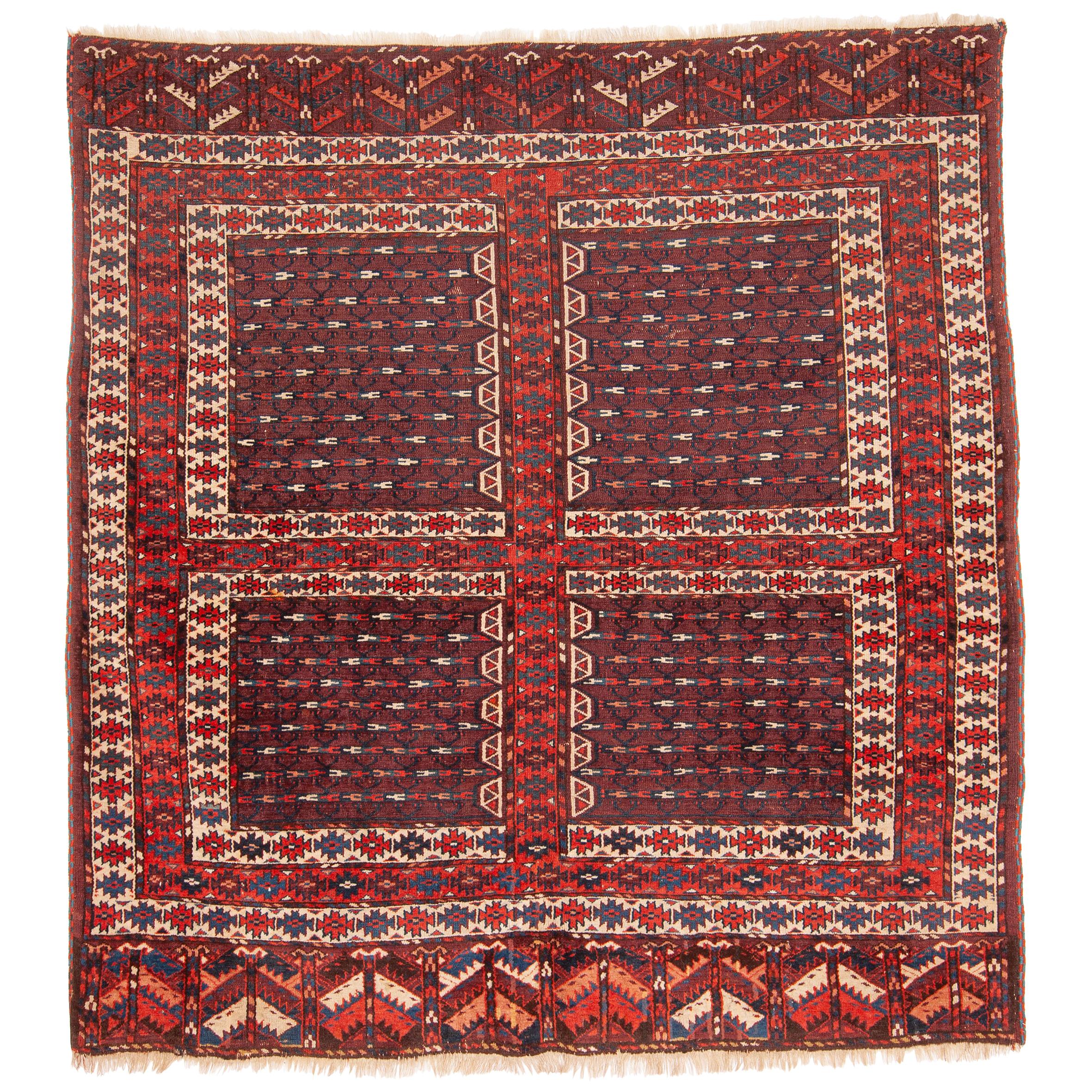 Turkmen Yomud Ensi 
door for the yurt
 Turkmenistan, 19th Century