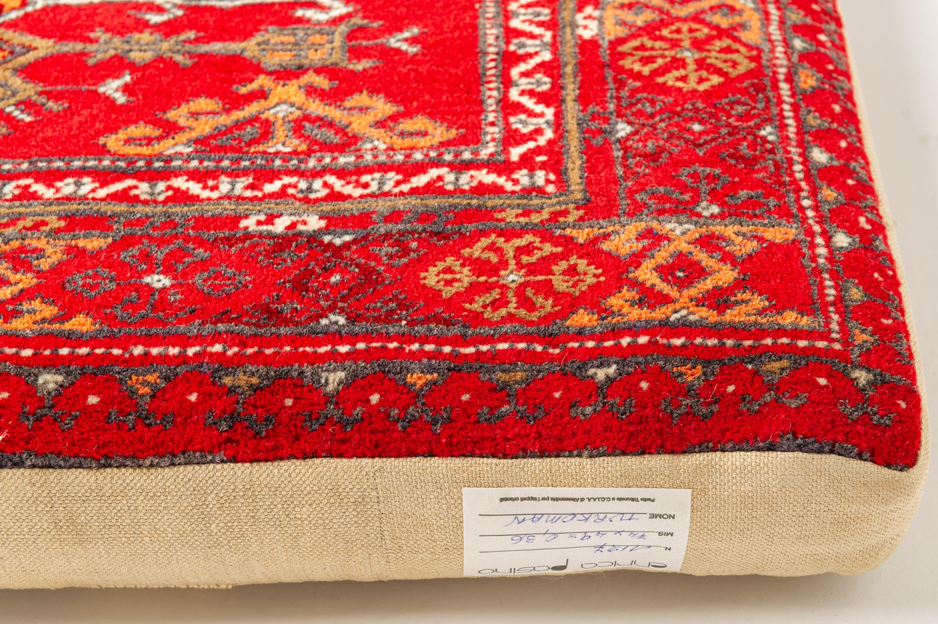 Wool Turkoman Cushion Cover For Sale