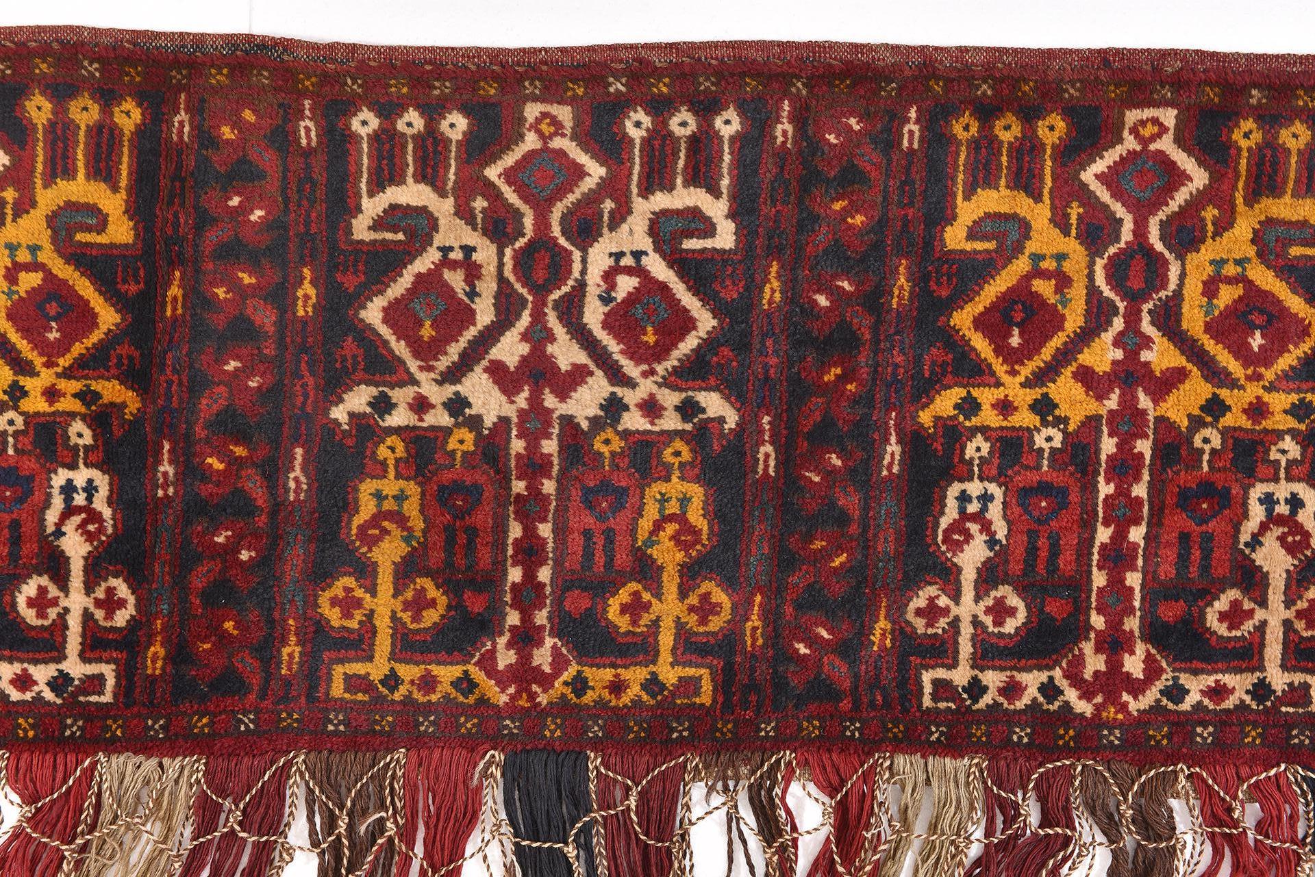 Hand-Woven Turkoman Ersari  For Sale
