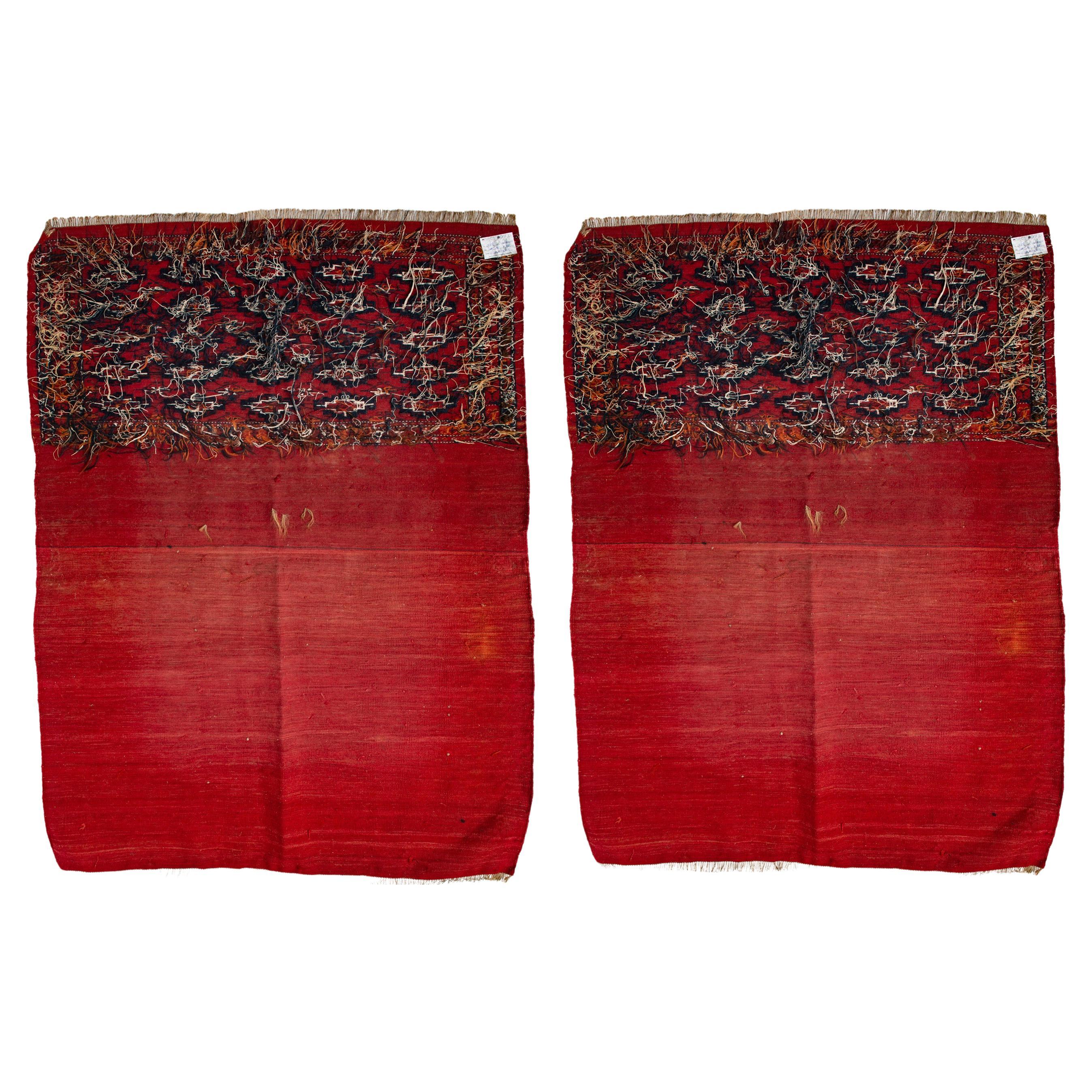 Other Turkoman Mafrash Rare Pair,  also for Pillows For Sale