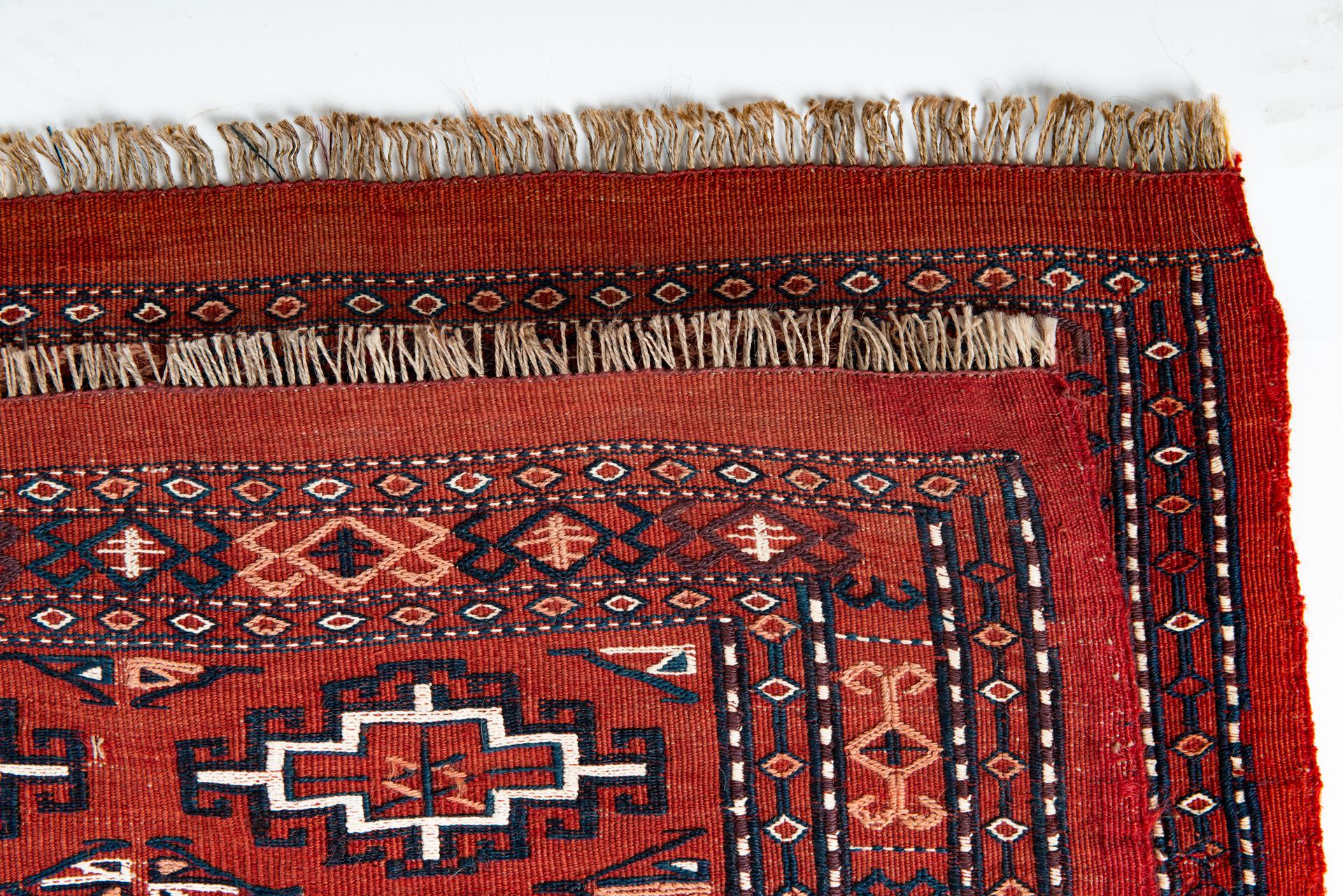 20th Century Turkoman Mafrash Rare Pair,  also for Pillows For Sale