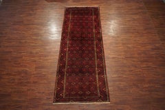 Turkoman Tribal Abrash Gallery Runner, circa 1940