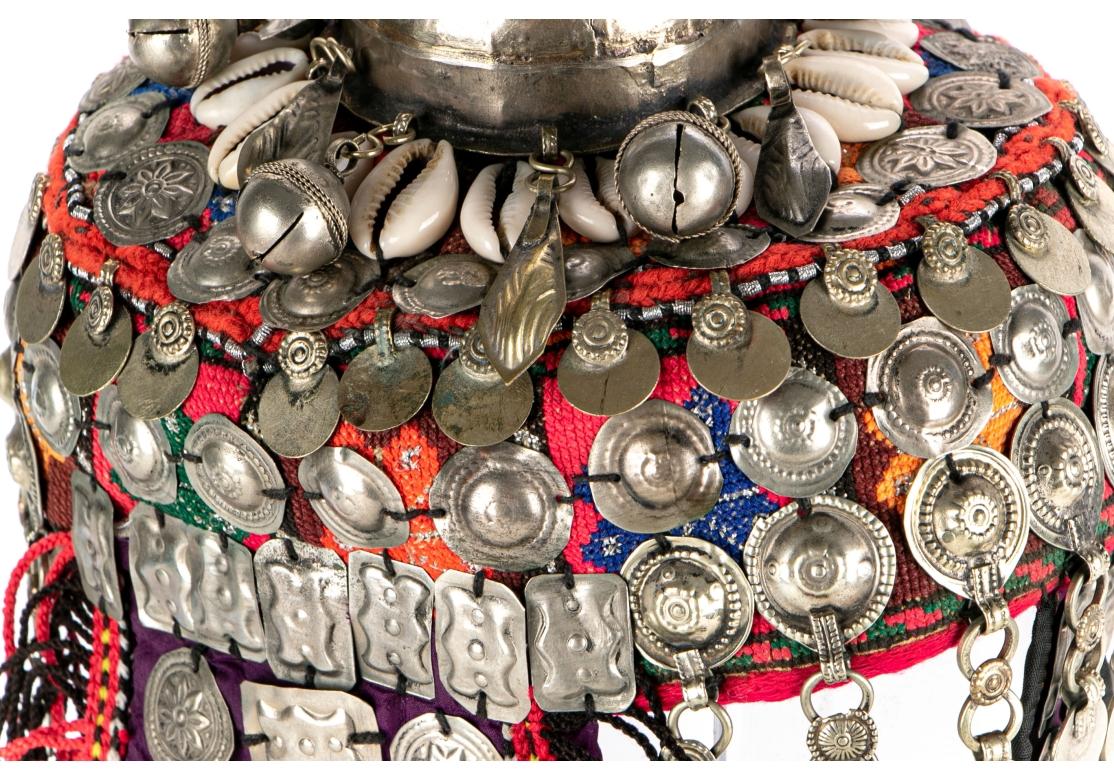 Turkomanisches Stammeszeremoniell  Kopfschmuck im Angebot 1