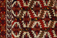 Rare Pair Turkoman Yomut Rugs, Camel Trapping or Headboard