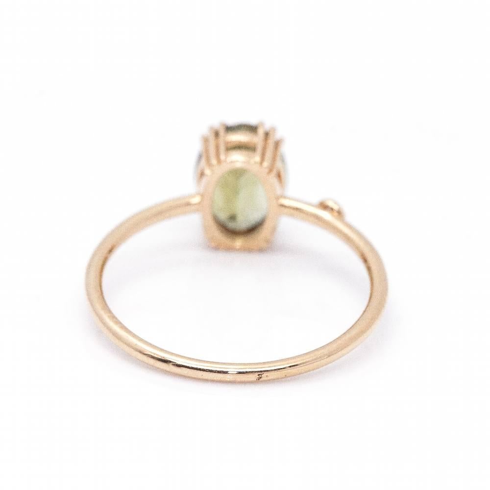 TURMALINA Green Ring In New Condition For Sale In Barcelona, CT