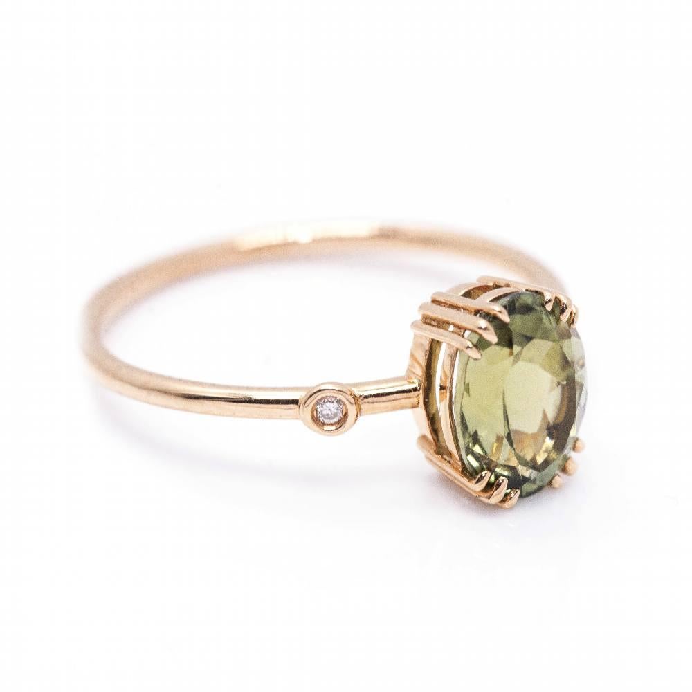 TURMALINA Green Ring For Sale 2