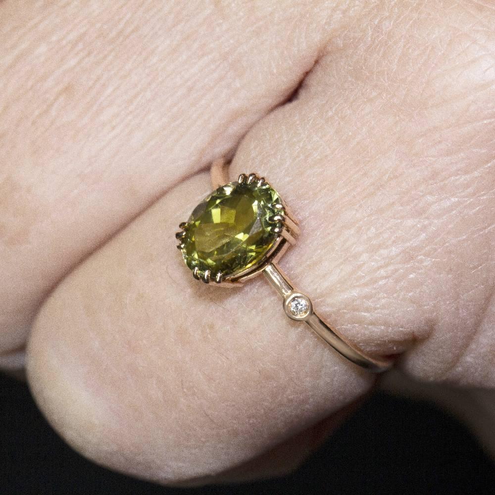 TURMALINA Green Ring For Sale 3