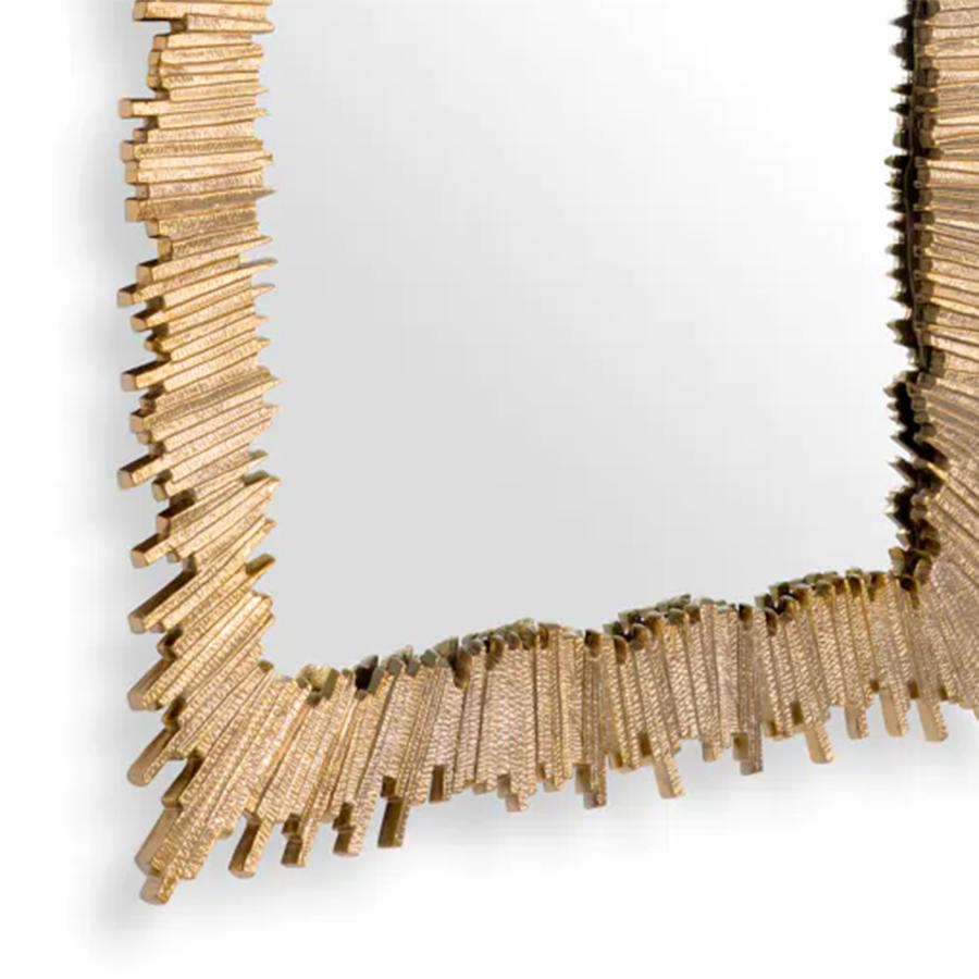 Contemporary Turman Gilt Mirror For Sale