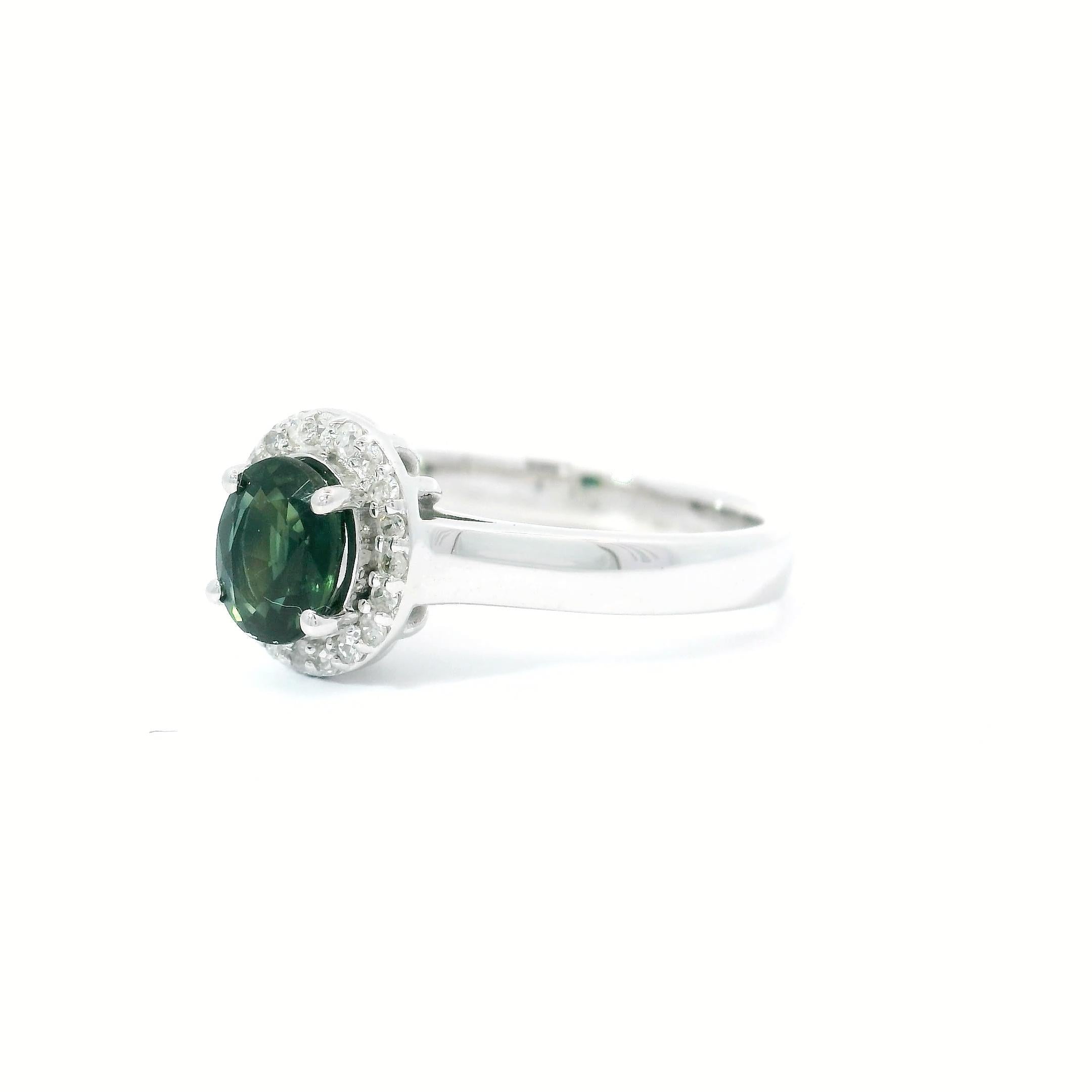 Turmolive ring In New Condition For Sale In บางรัก, TH