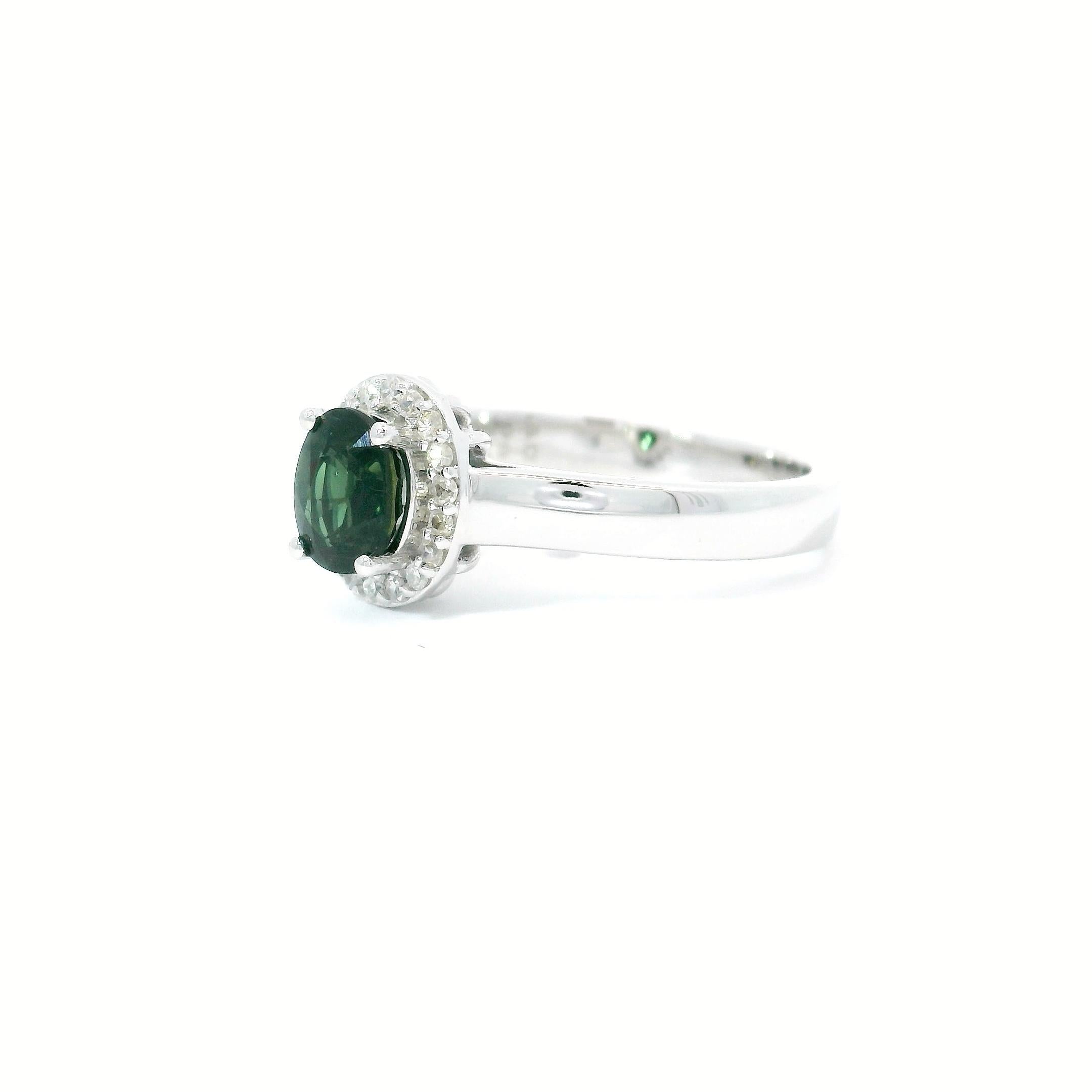 Turmolive ring In New Condition For Sale In บางรัก, TH