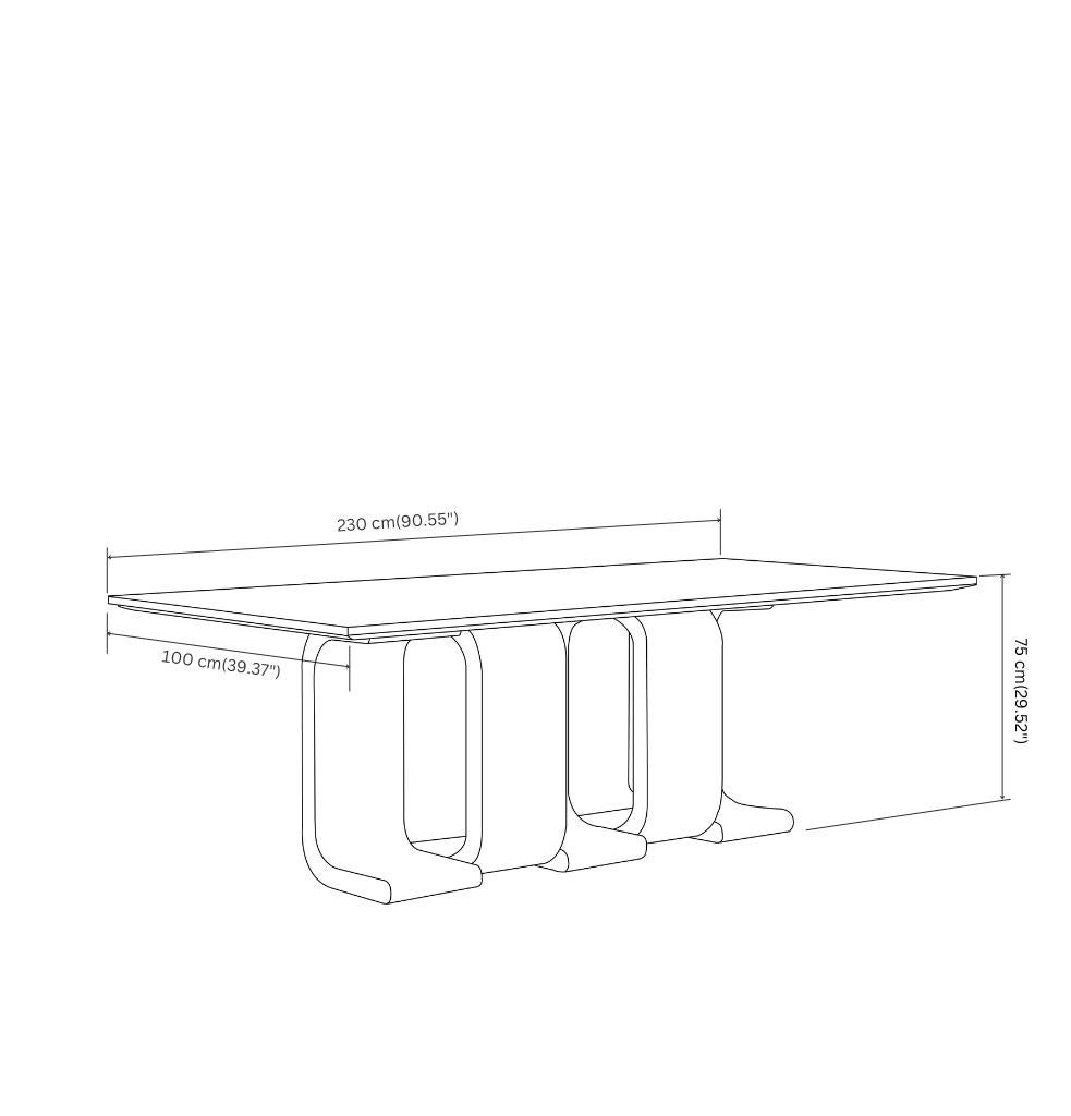 Table de salle à manger Turn d'Hermhaus Neuf - En vente à istanbul, TR