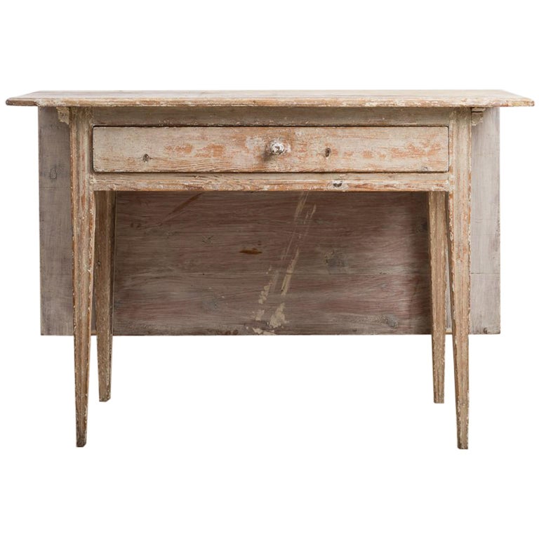 Turn Of The Century 1700 1800 Swedish Gustavian Desk In Original