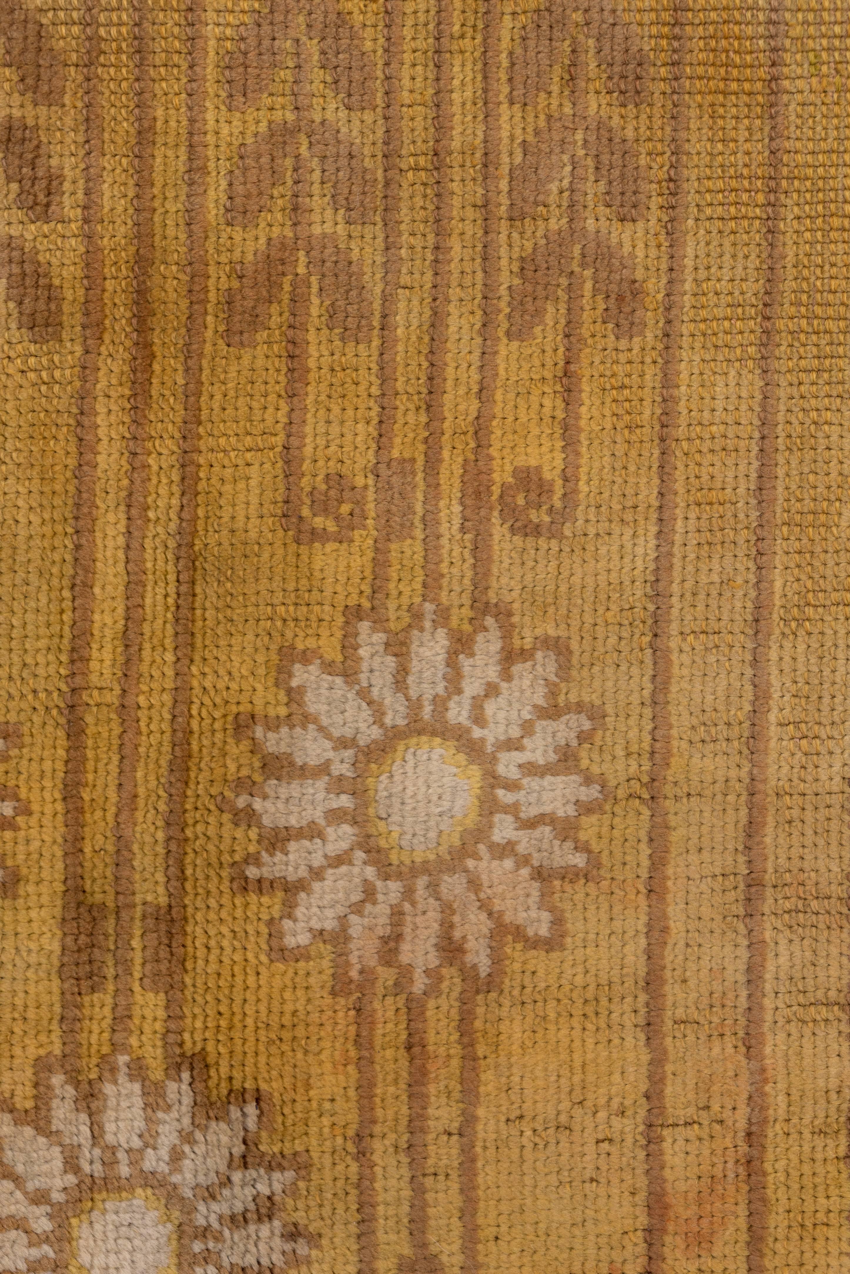 Jugendstil-Teppich aus der Jahrhundertmitte (Wolle) im Angebot