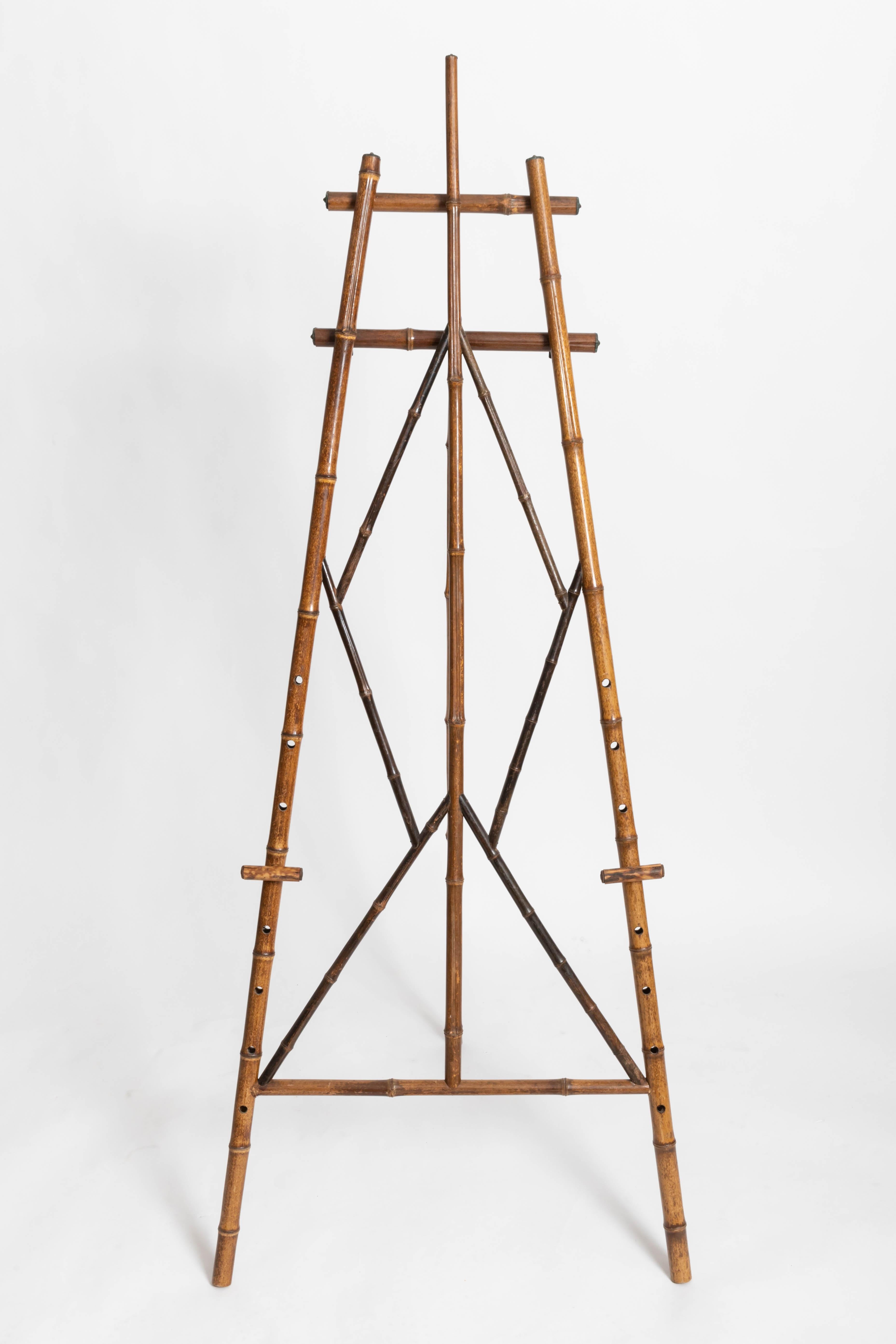 Turn-of-the-Century Bamboo Picture Easel  3