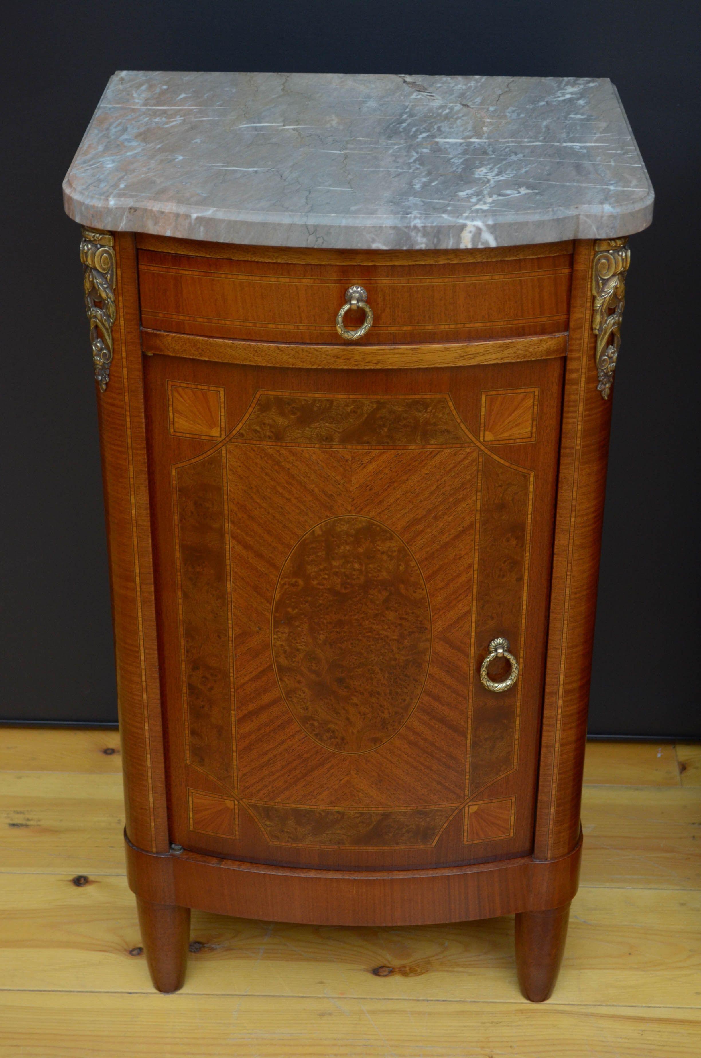 Turn of the Century Bedside Cabinets In Good Condition In Whaley Bridge, GB