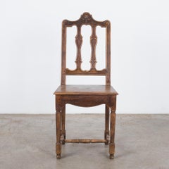 Turn of the Century Belgian Carved Chair