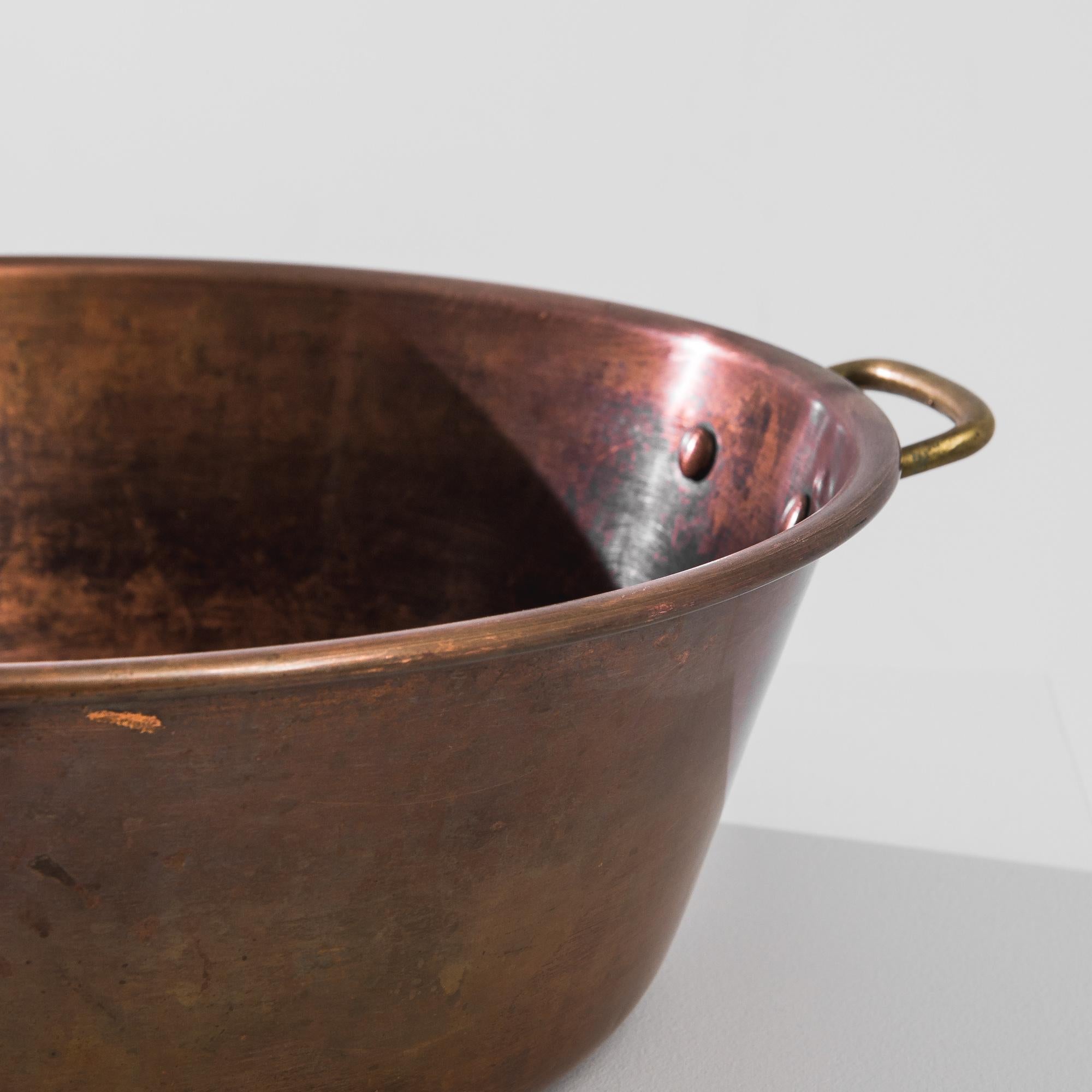 Country Turn of the Century Belgian Copper Pot