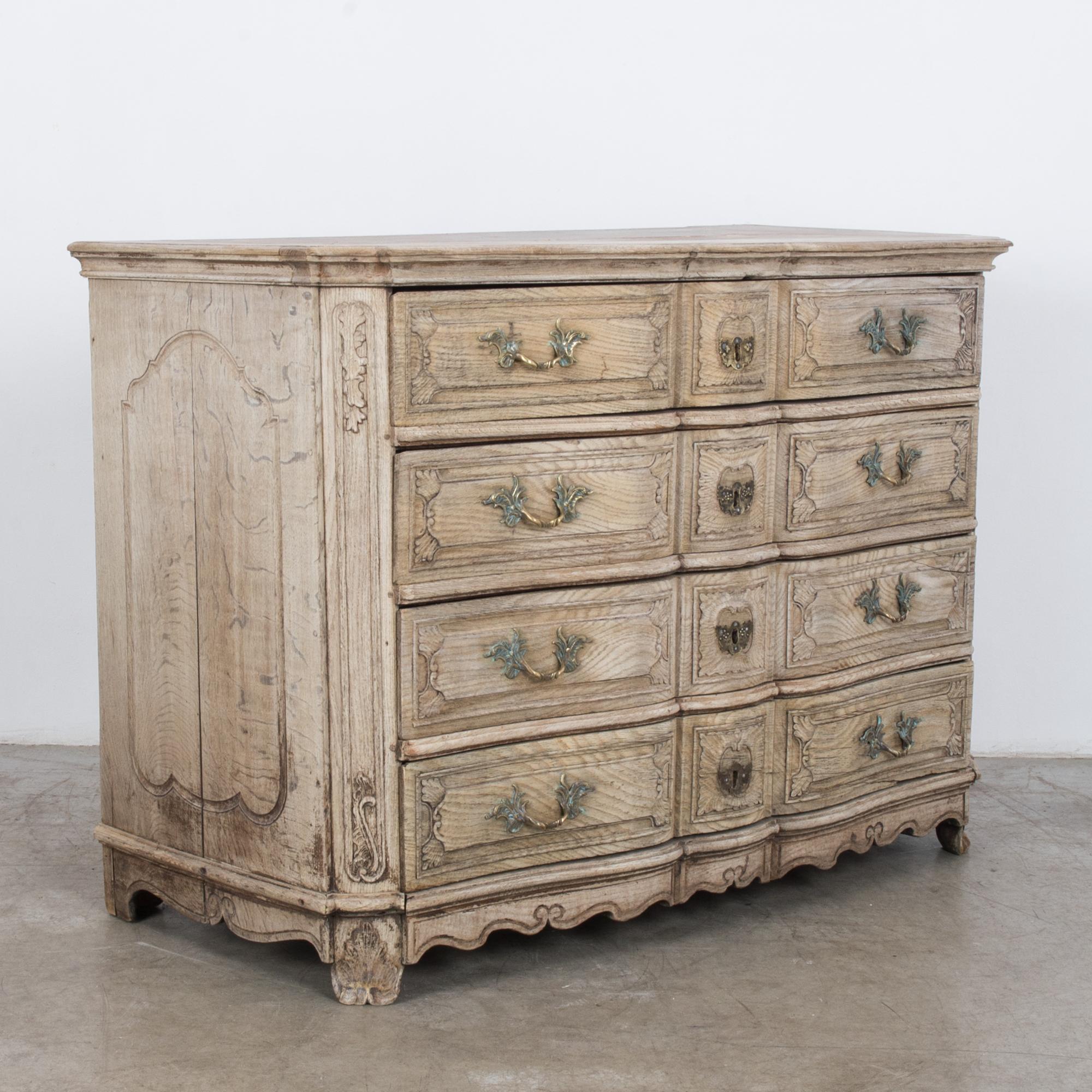 Turn of the Century Belgian Drawer Chest In Good Condition In High Point, NC