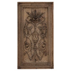 Turn of the Century Belgian Wooden Wall Decoration