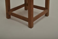 Turn of the Century British Colonial Teak Side Table, Rajasthan, circa 1900