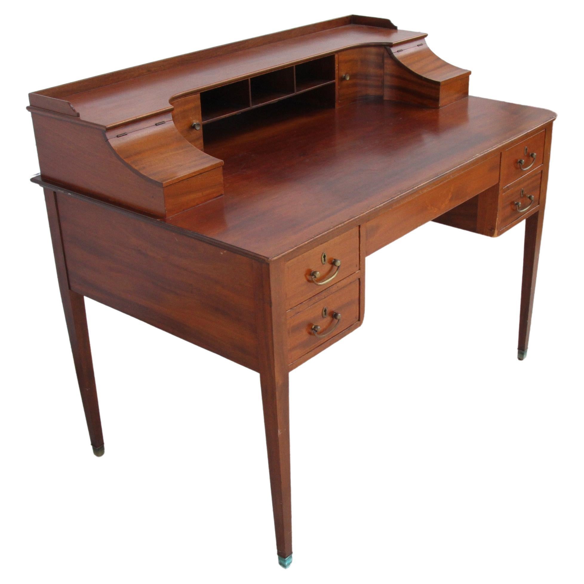 Turn of the Century Carlton House Desk For Sale