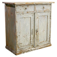 Turn of the Century Central European Patinated Wooden Buffet