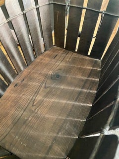 Cesta Shaker "Picket Fence" de principios de siglo