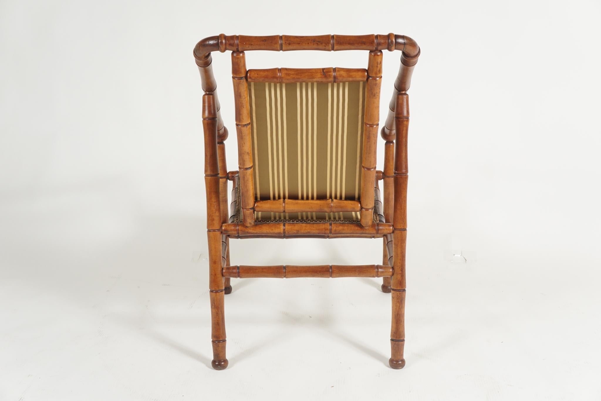 Aesthetic Movement Turn of the Century Chair in the Manner of George Hunzinger For Sale