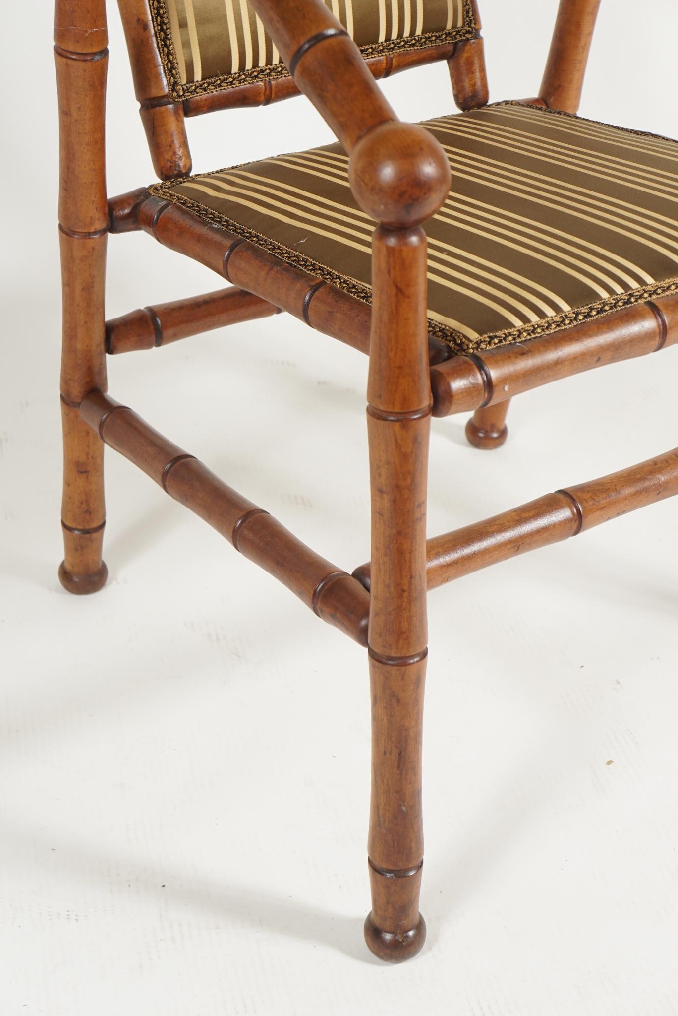 19th Century Turn of the Century Chair in the Manner of George Hunzinger For Sale