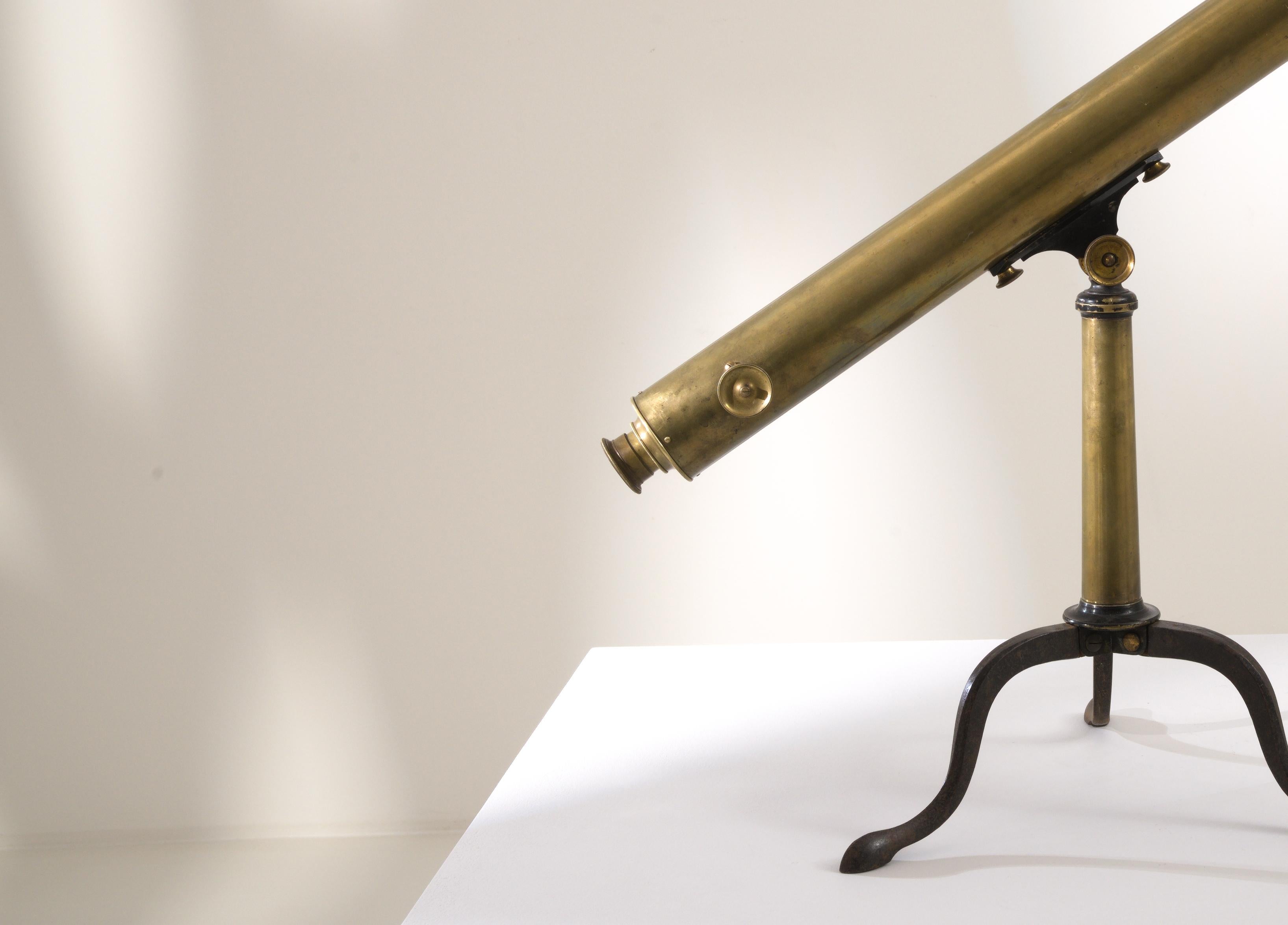 Turn of the Century European Brass Telescope 10