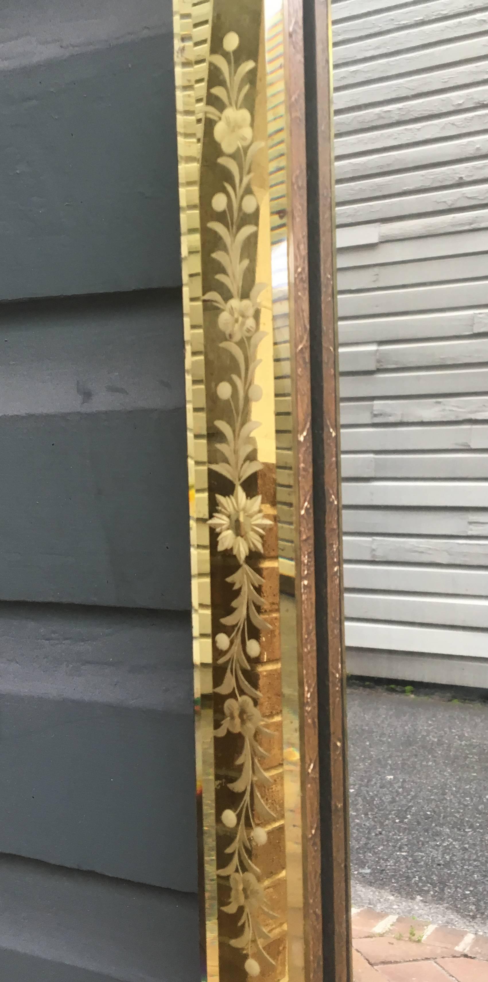 Turn of the Century French Art Deco Mirror 1