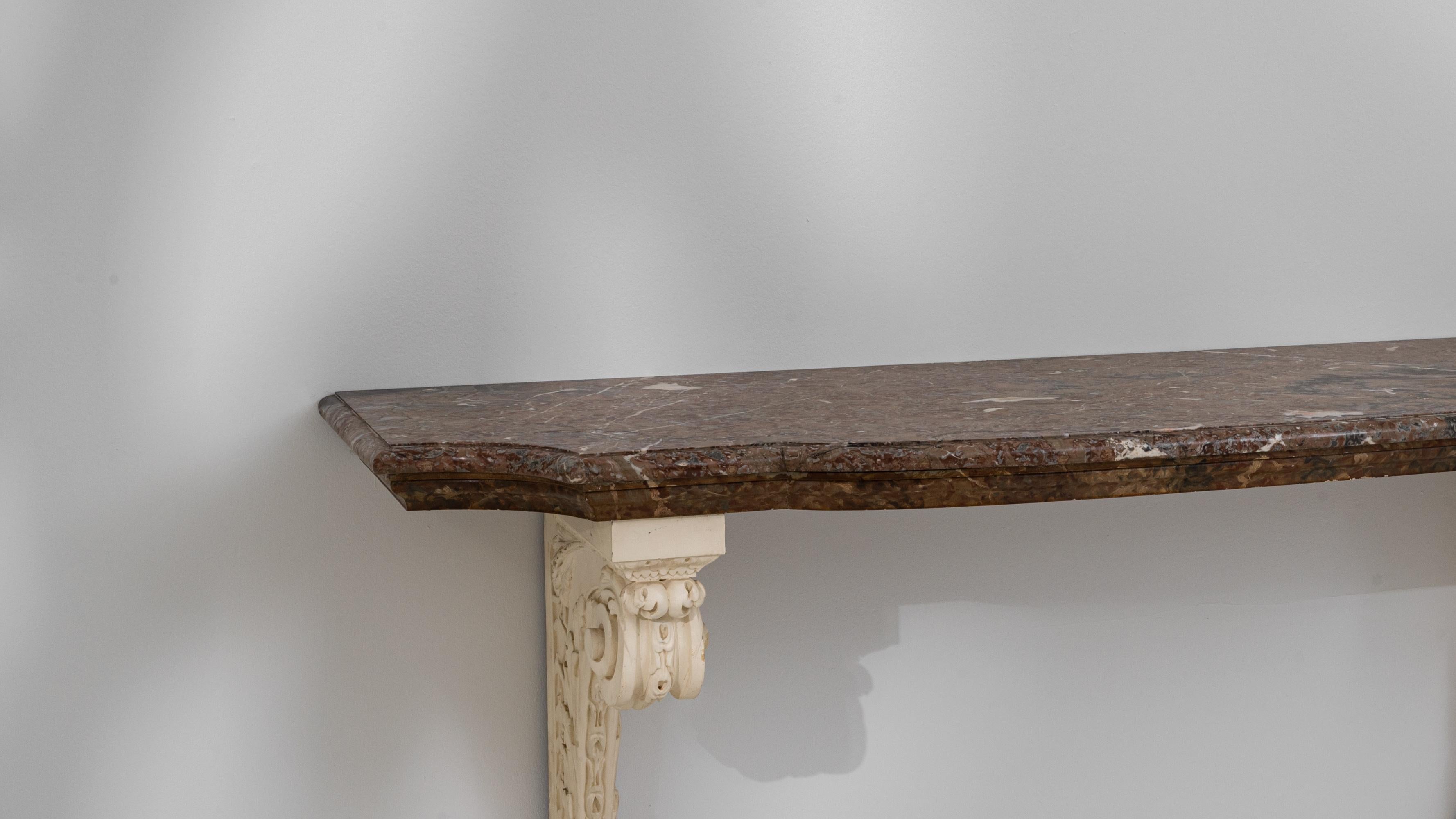 Turn of the Century French Baroque Console Table 1