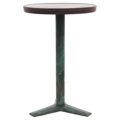 Turn of the Century French Brass Cupric Bistro Table