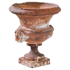 Turn of the Century French Cast Iron Planter