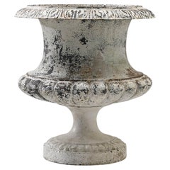 Turn of the Century French Cast Iron Urn by Alfred Corneau