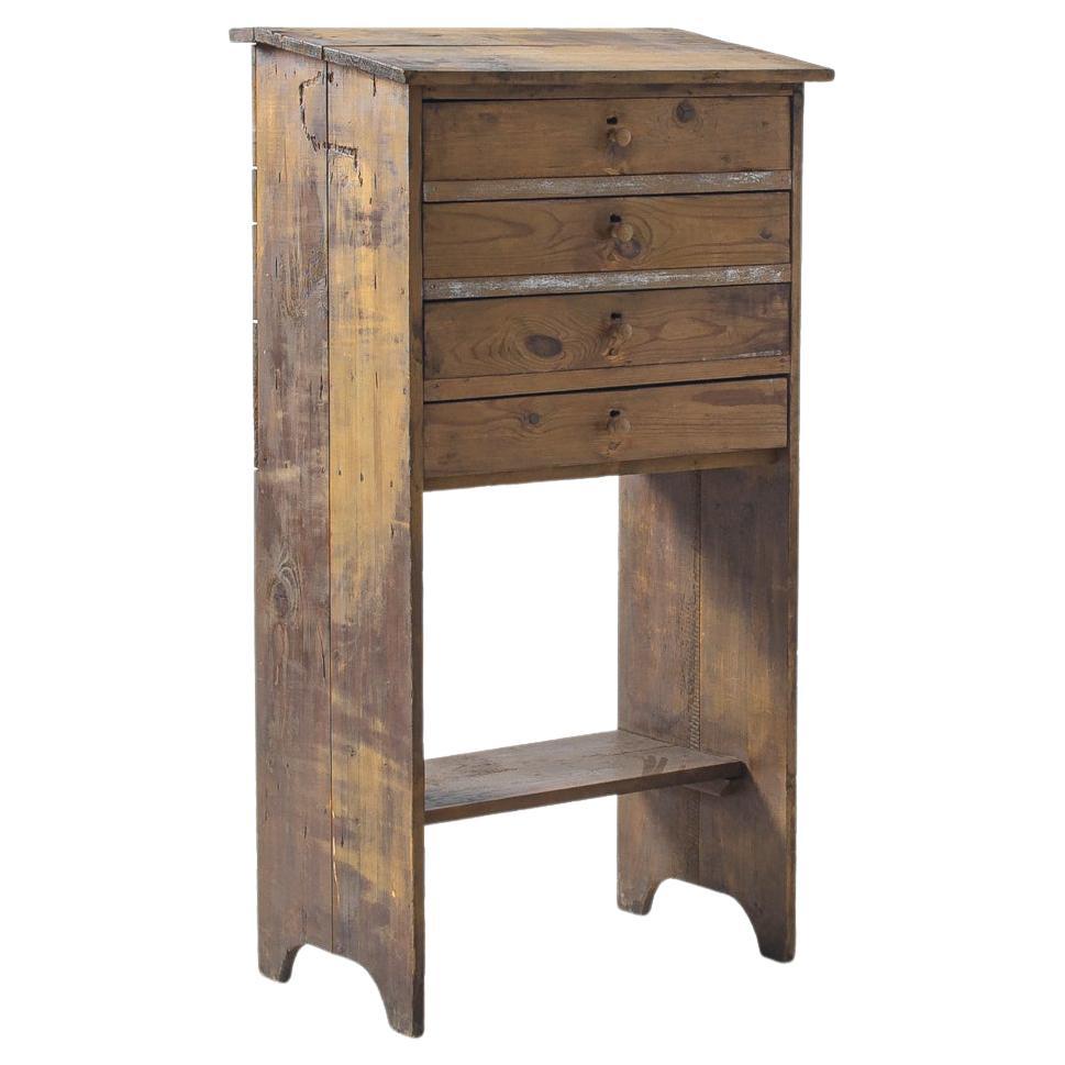 Turn of the Century French Country Drawered Podium