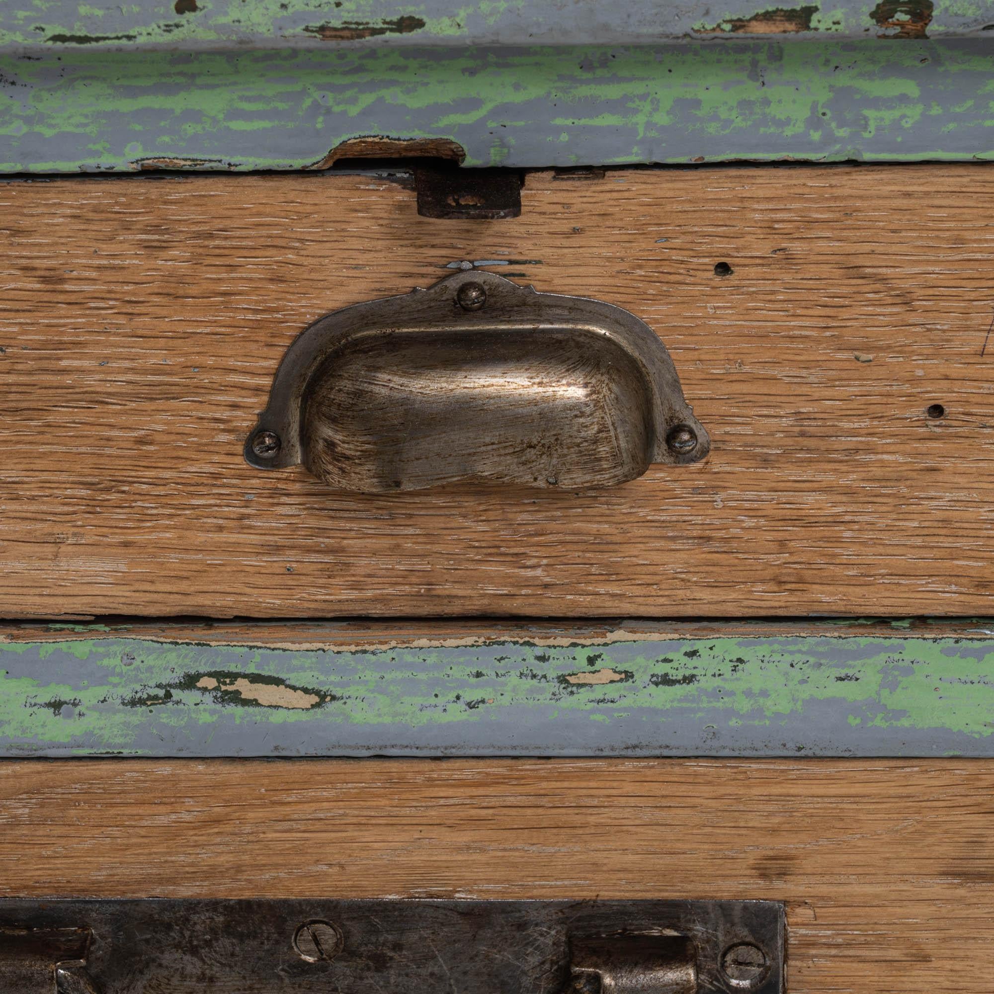 Turn of the Century French Flat File Drawer Chest For Sale 7