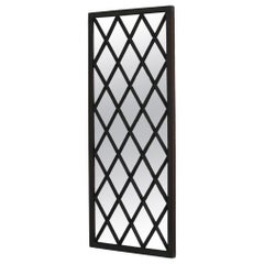 Antique Turn of the Century French Iron Mirror