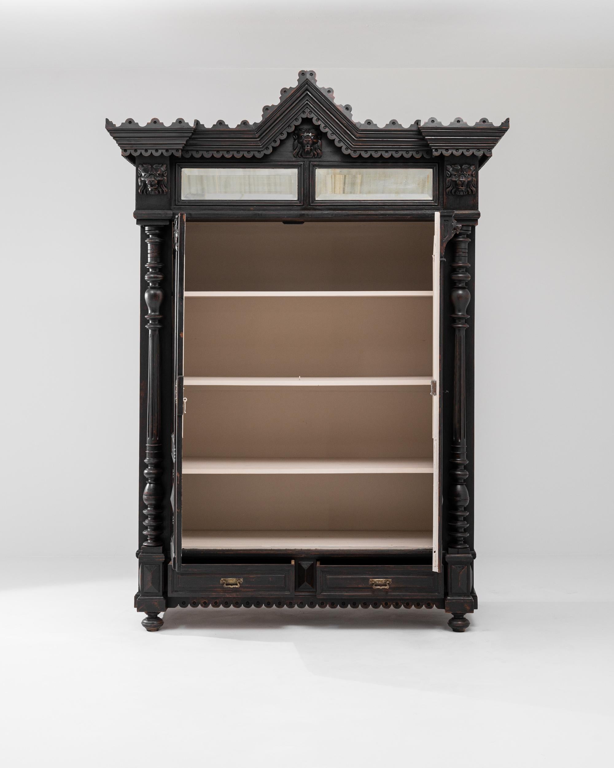 Renaissance Revival Turn of the Century French Neo-Rennaissance Cabinet For Sale