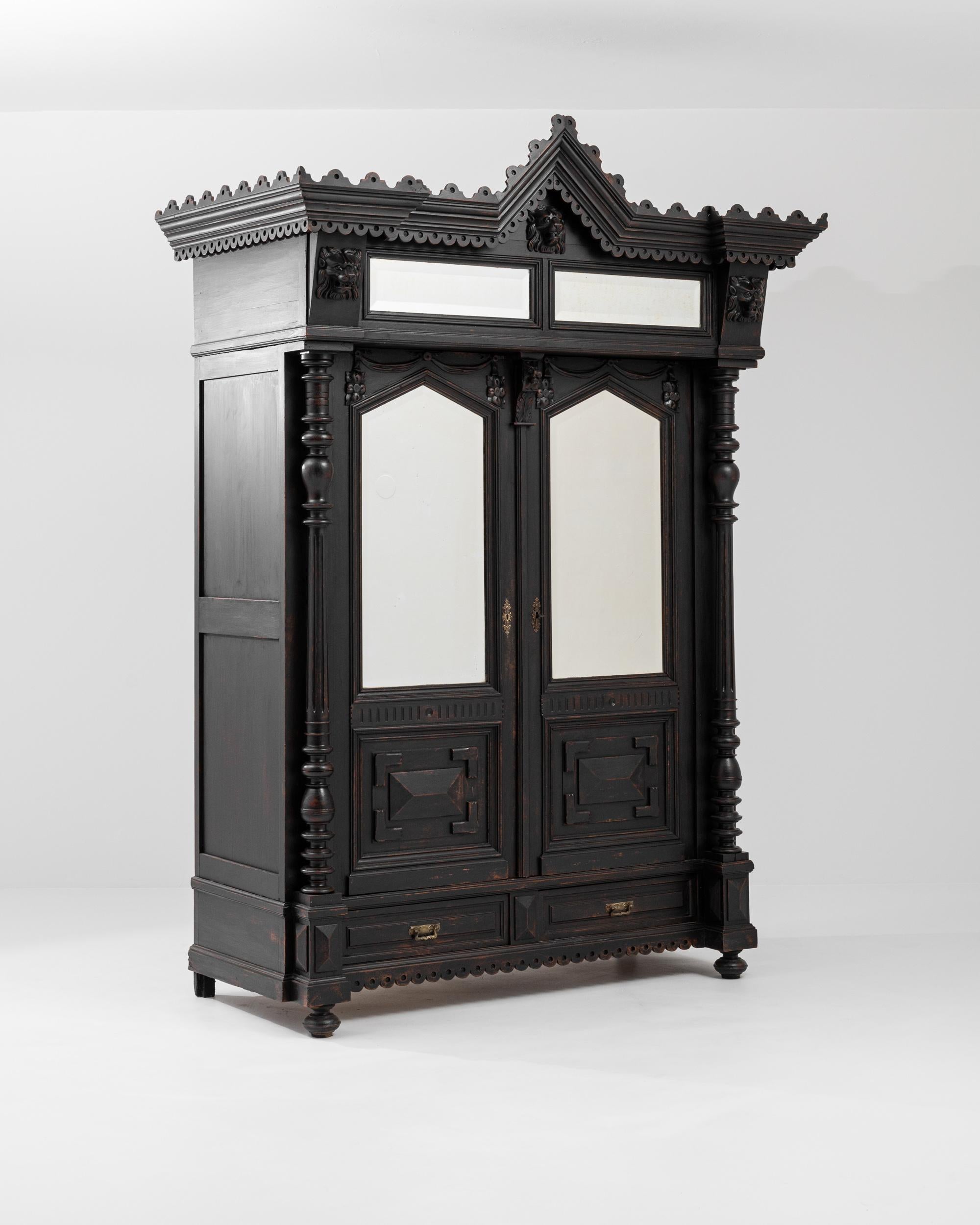 Early 20th Century Turn of the Century French Neo-Rennaissance Cabinet For Sale