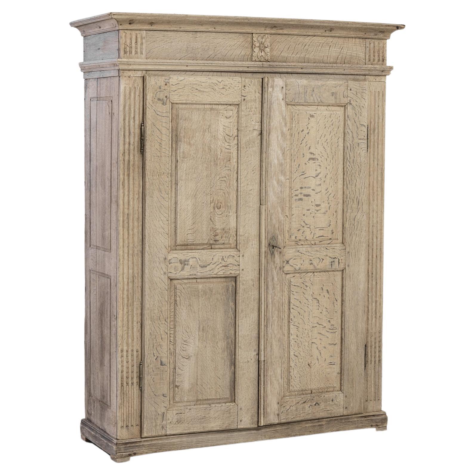 Turn of the Century French Oak Armoire at 1stDibs