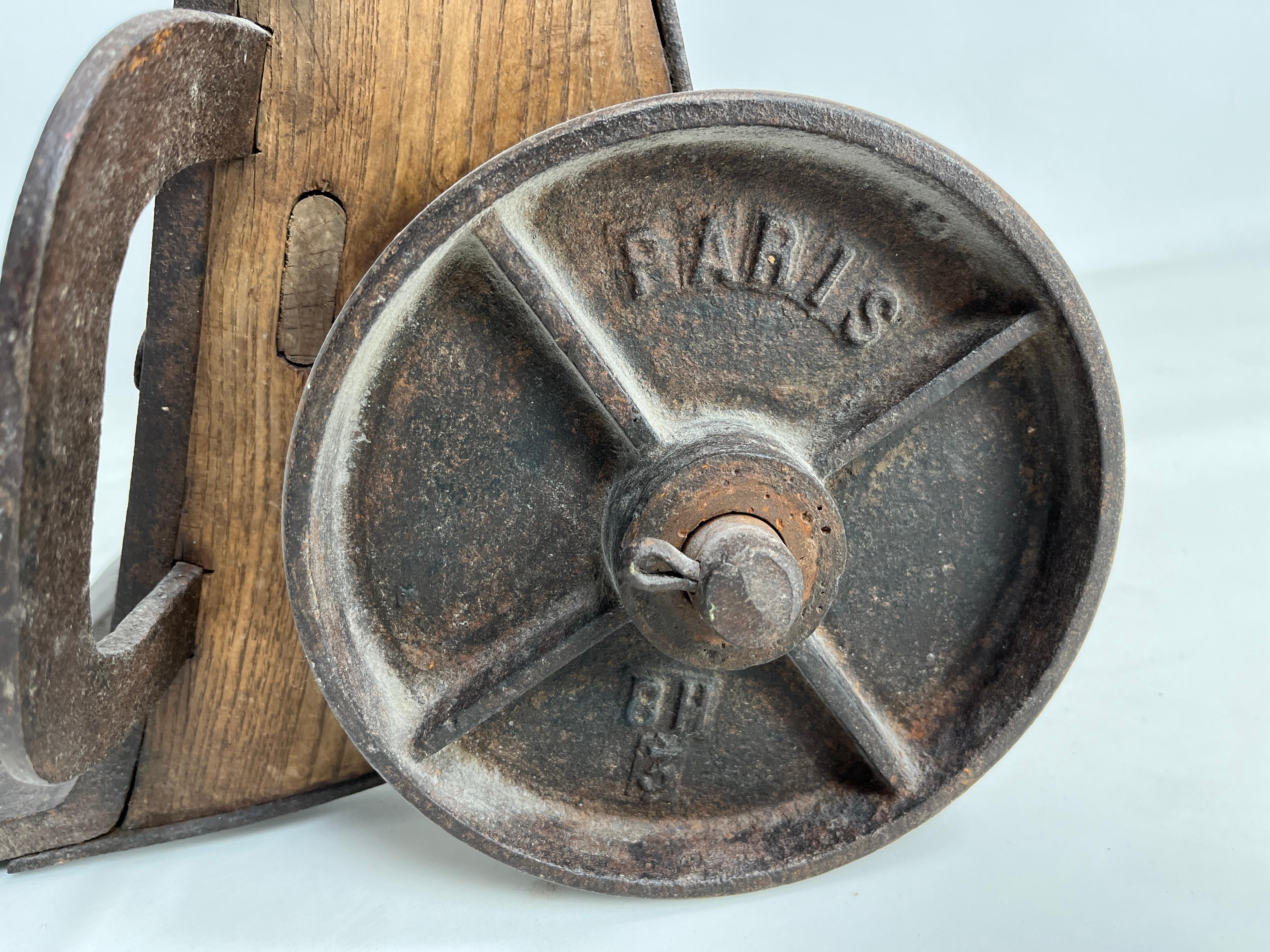 Turn-of-the-Century French Oak Dolly For Sale 10