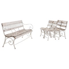 Turn of the Century French Patio Set