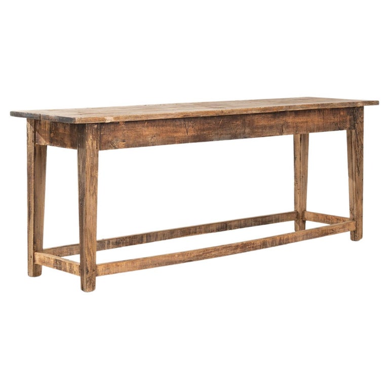 Turn of the Century French Rustic Wooden Table For Sale at 1stDibs