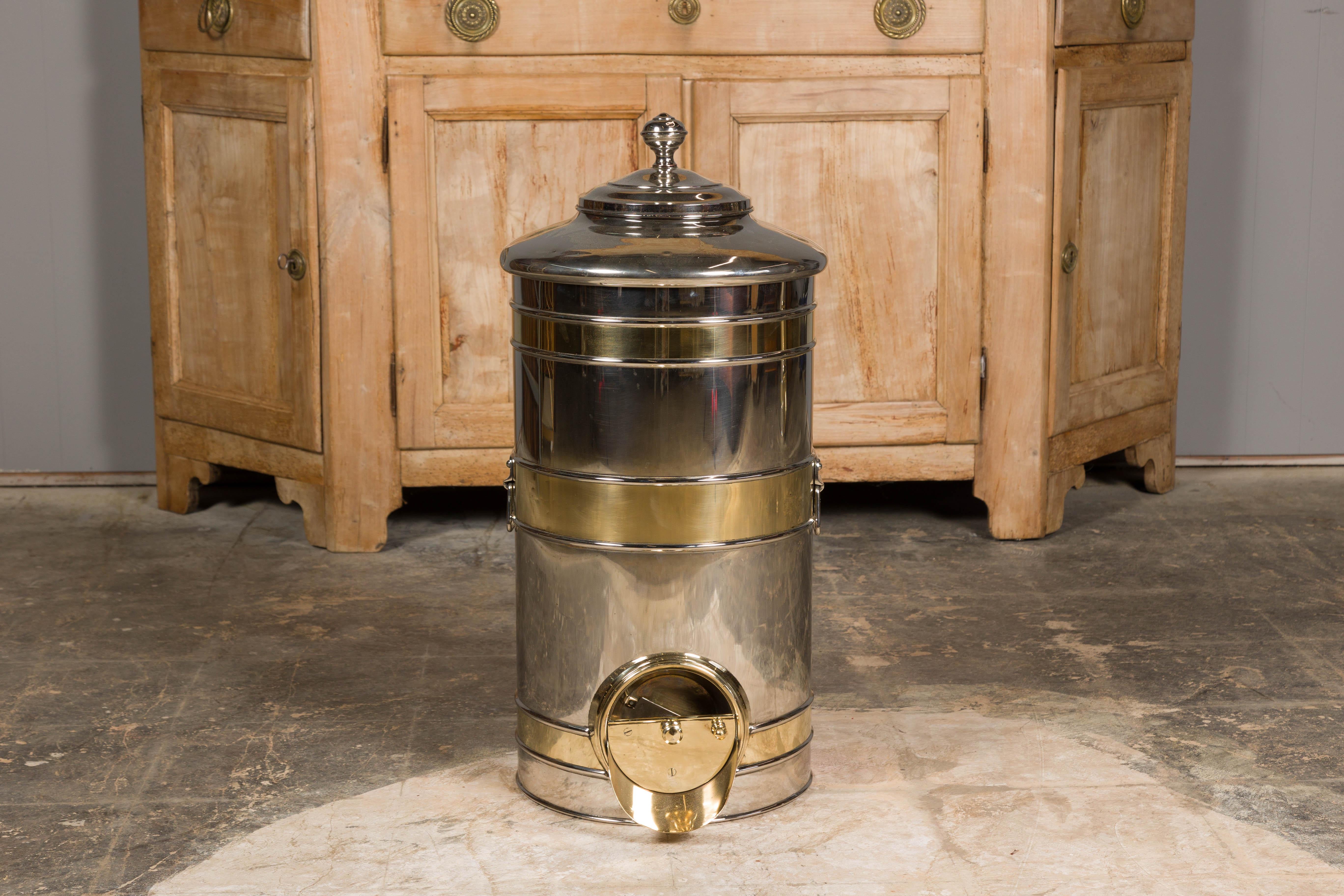 antique coffee bean dispenser